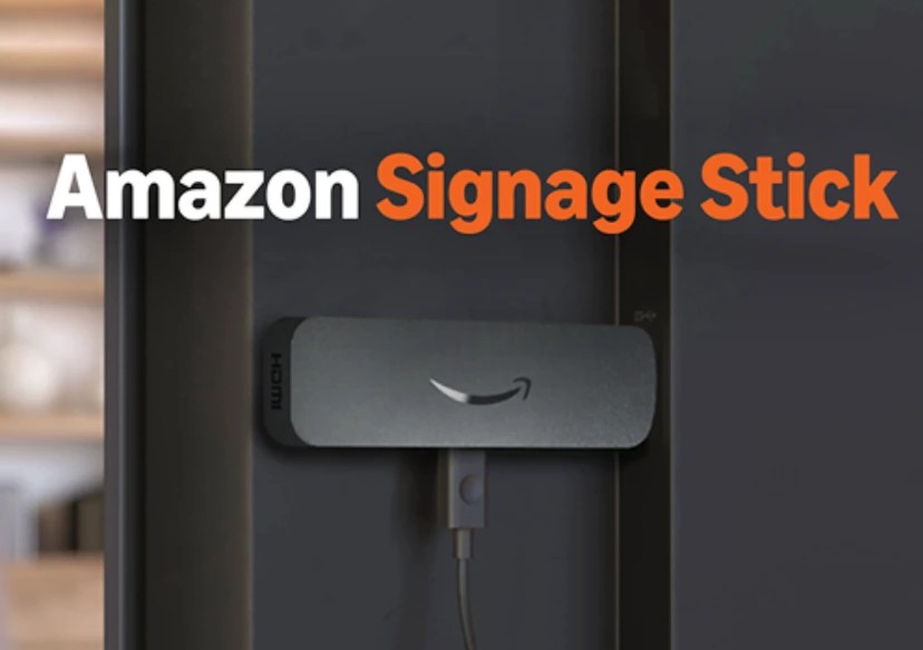 Amazon Signage Stick